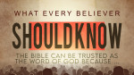 August 14, 2022 - What Every Believer Should Know (pt.2)