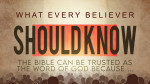 August 14, 2022 - What Every Believer Should Know (pt.2)